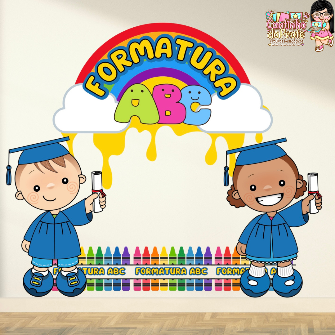 Painel de Formatura Educação Infantil