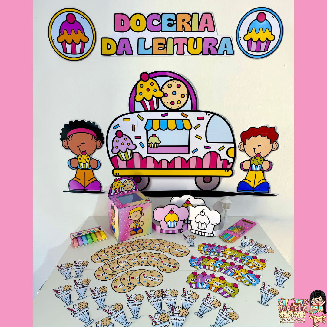 Kit Doceria da Leitura