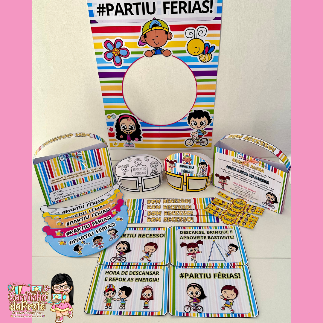 Kit - Estou de Férias