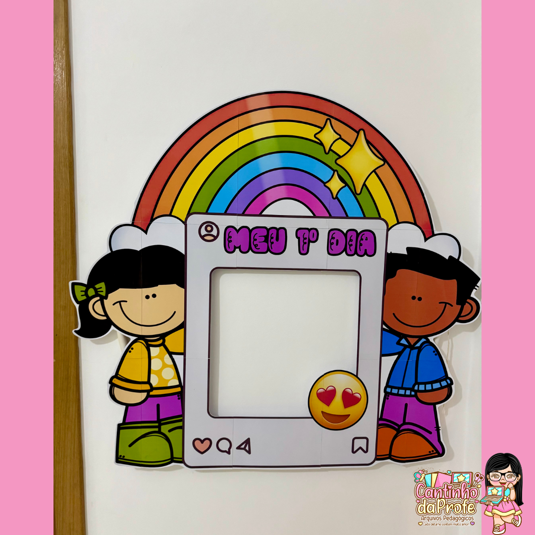 Moldura Meu Primeiro Dia