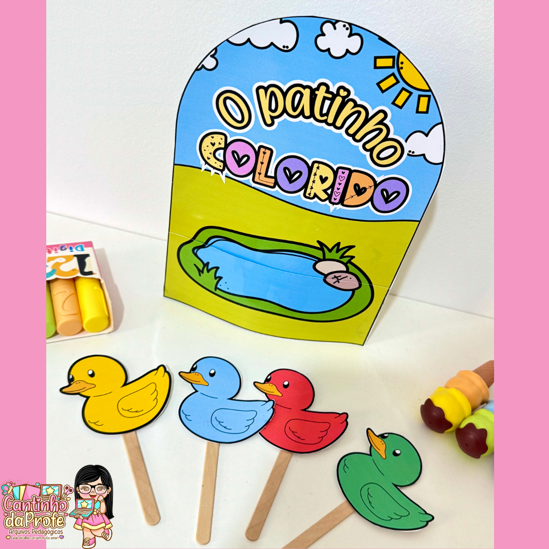 Luva Musical “O Patinho Colorido”