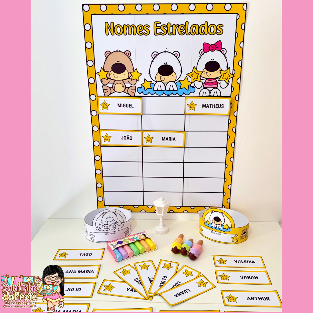 NOMES ESTRELADOS