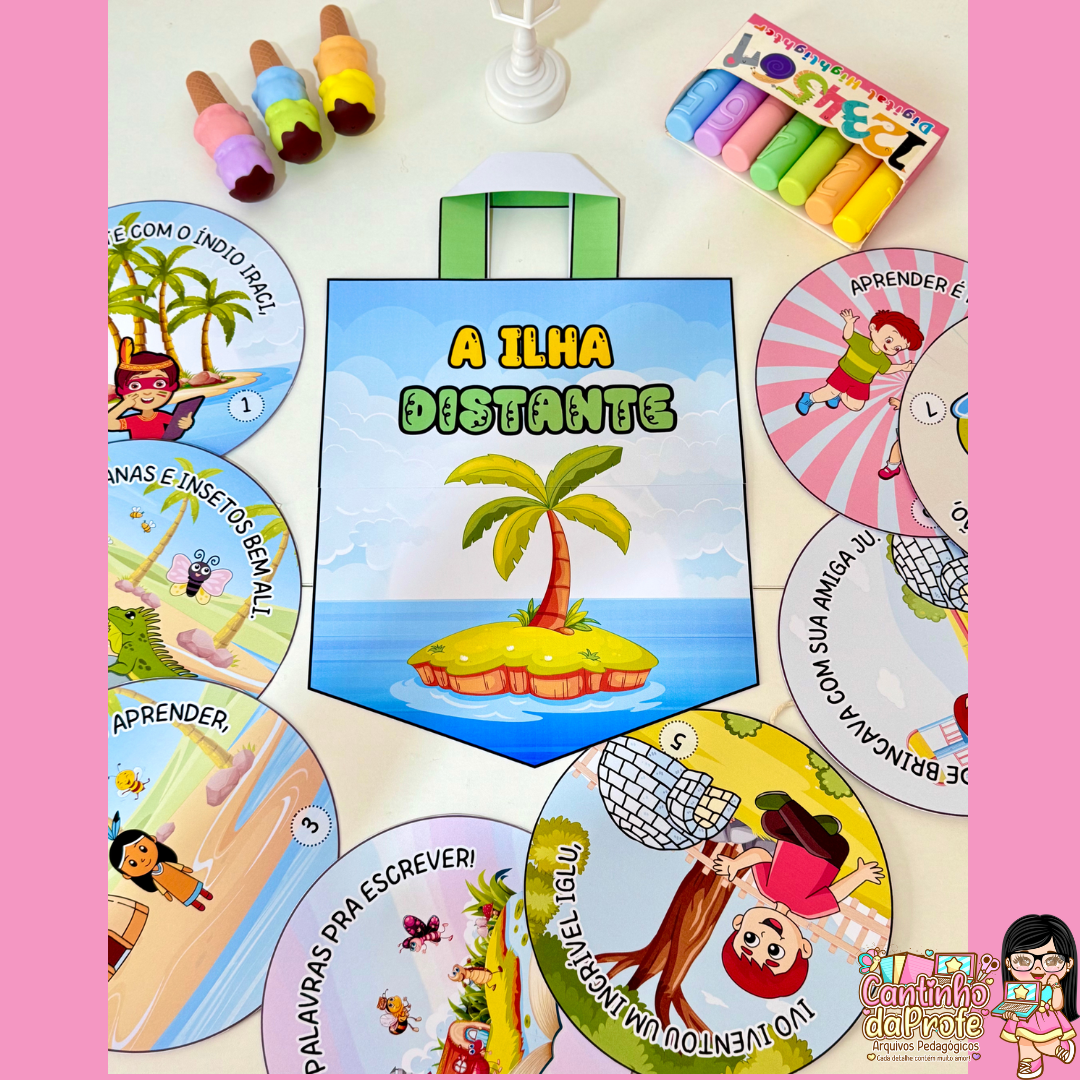 Sacola para Contação de História - Vogal I