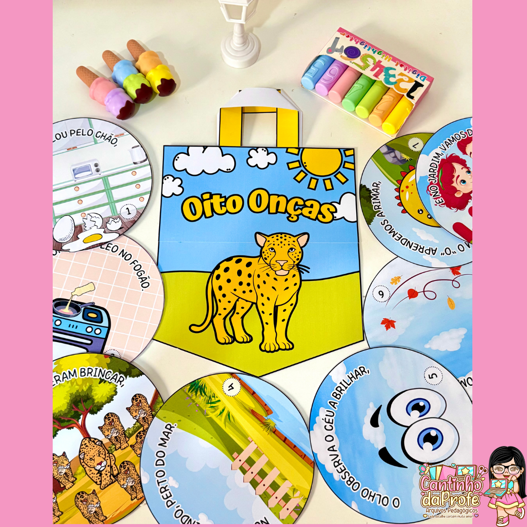 Sacola para Contação de História - Vogal O