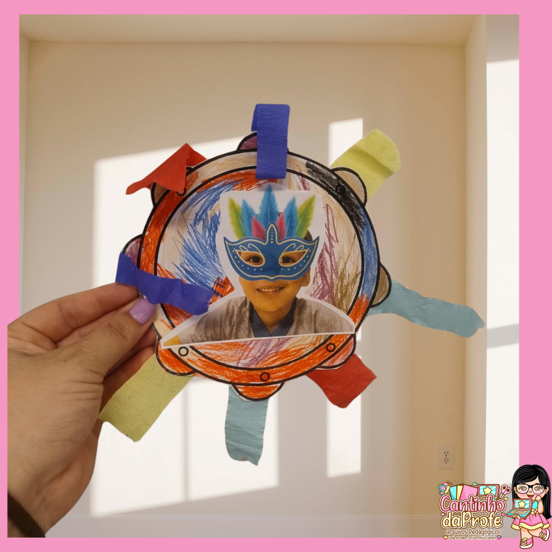 Atividade de Carnaval – Pandeiro