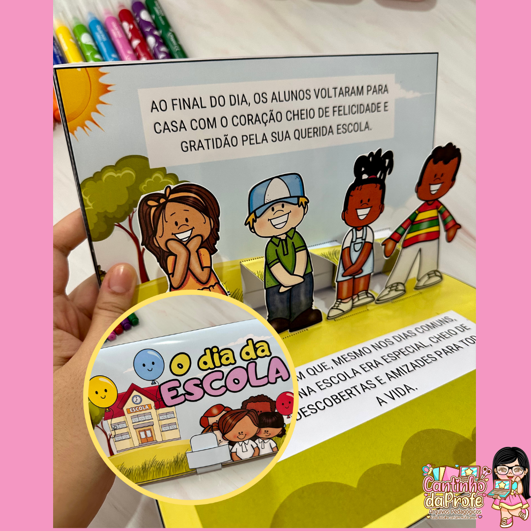 Livro 3D – O Dia Especial da Escola