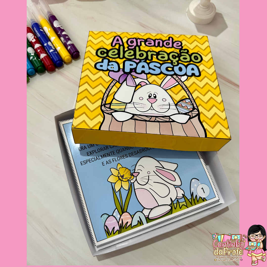 História na Caixa - A Grande Celebração da Páscoa.