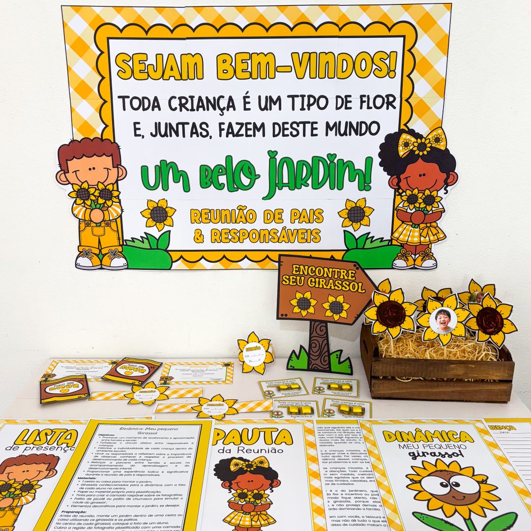 KIT REUNIÃO DE RESPONSÁVEIS – GIRASSOL